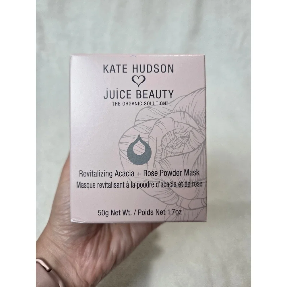 Kate Hudson Juice Beauty Revitalizing Acacia & Rose Powder Mask 1.7 oz Brand New